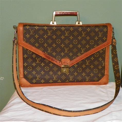 louis vuitton attache briefcase.